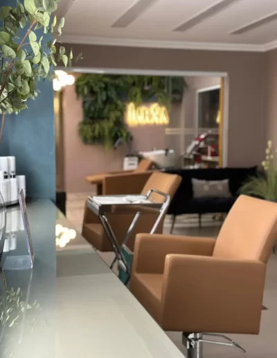Sala de Atendimento Salão Wanda Arjona Beauty Concept