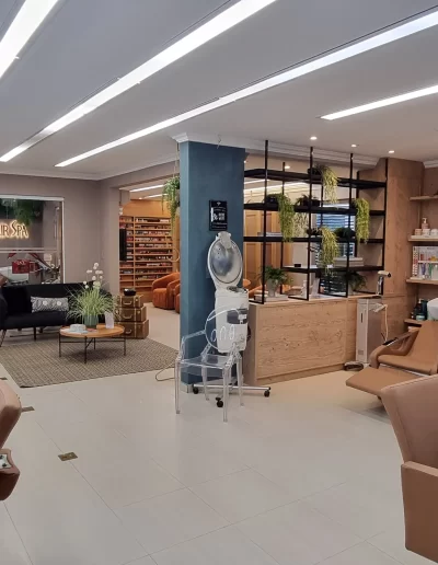 Cadeiras Atendimento Salão Wanda Arjona Beauty Concept